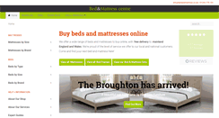 Desktop Screenshot of bedandmattress.co.uk